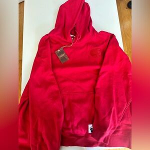 Mitchell and Ness Red 49ers pull over sweater